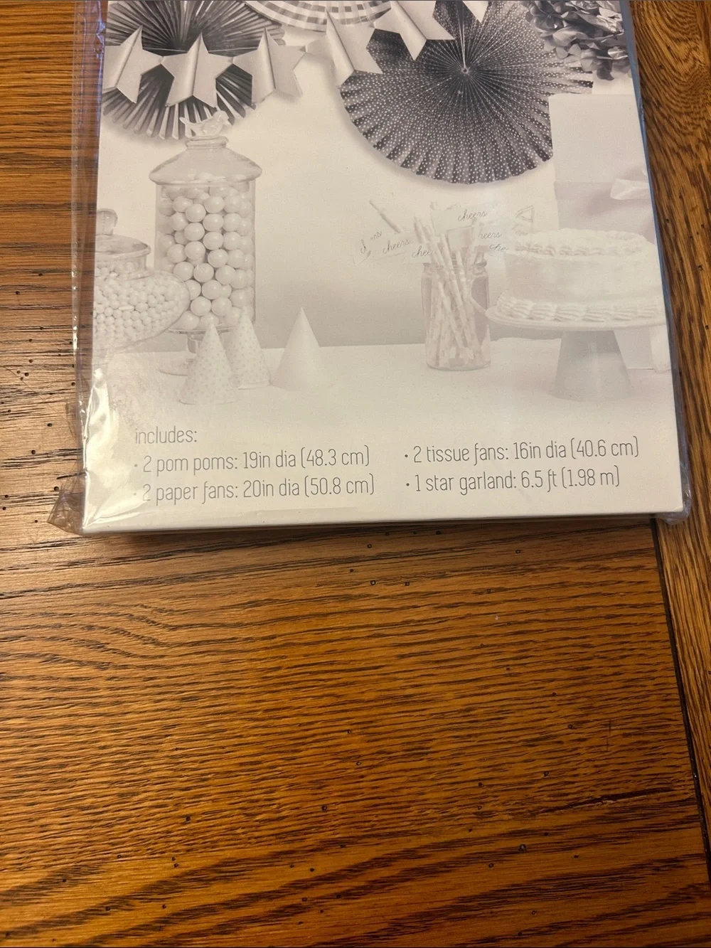 2 Silver Party Decoration Kit - 7 Piece/1